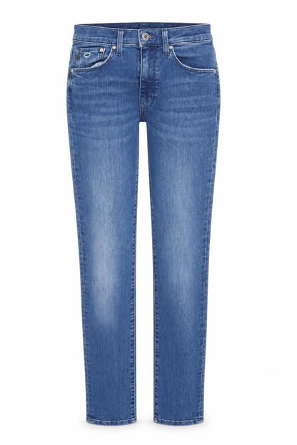 Womens UK Size 26 in H&M Slim Fit Skinny Blue Jeans