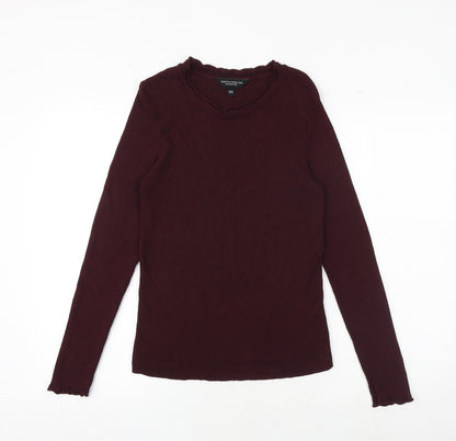 Womens UK Size 12 Dorothy Perkins Purple Pullover Jumper