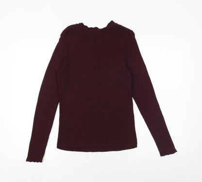 Womens UK Size 12 Dorothy Perkins Purple Pullover Jumper