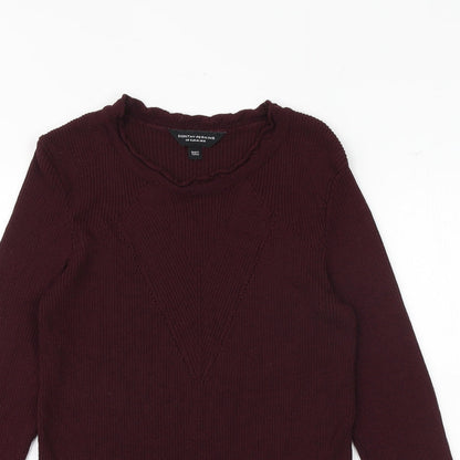 Womens UK Size 12 Dorothy Perkins Purple Pullover Jumper