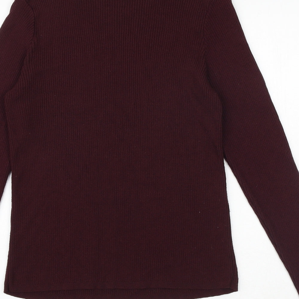 Womens UK Size 12 Dorothy Perkins Purple Pullover Jumper