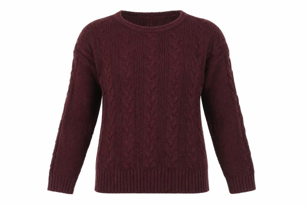 Womens UK Size 8 Marks and Spencer Purple Pullover Jumper