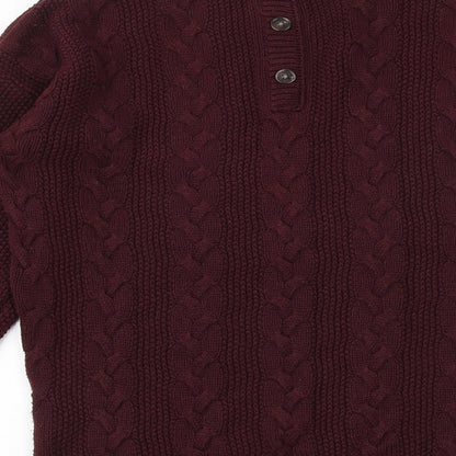 Womens UK Size 8 Marks and Spencer Purple Pullover Jumper