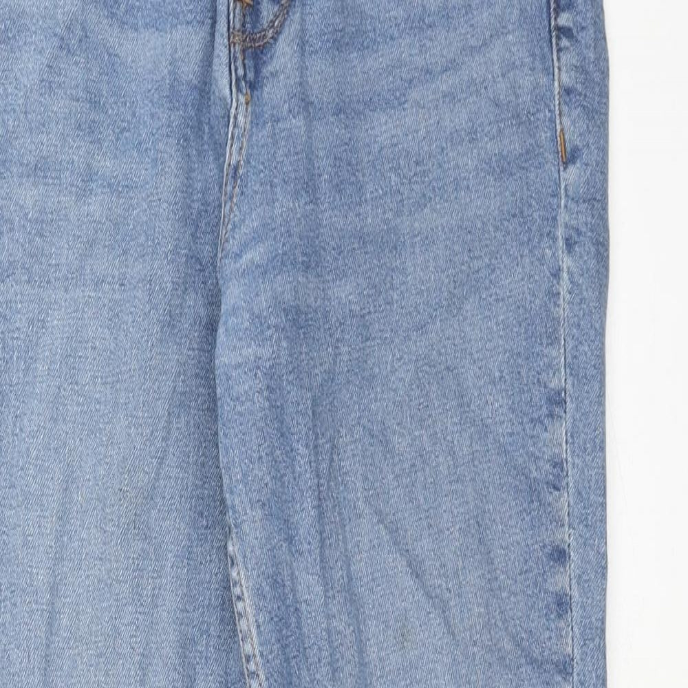 TOM TAILOR Womens Blue Cotton Skinny Jeans Size 25 in Regular Button