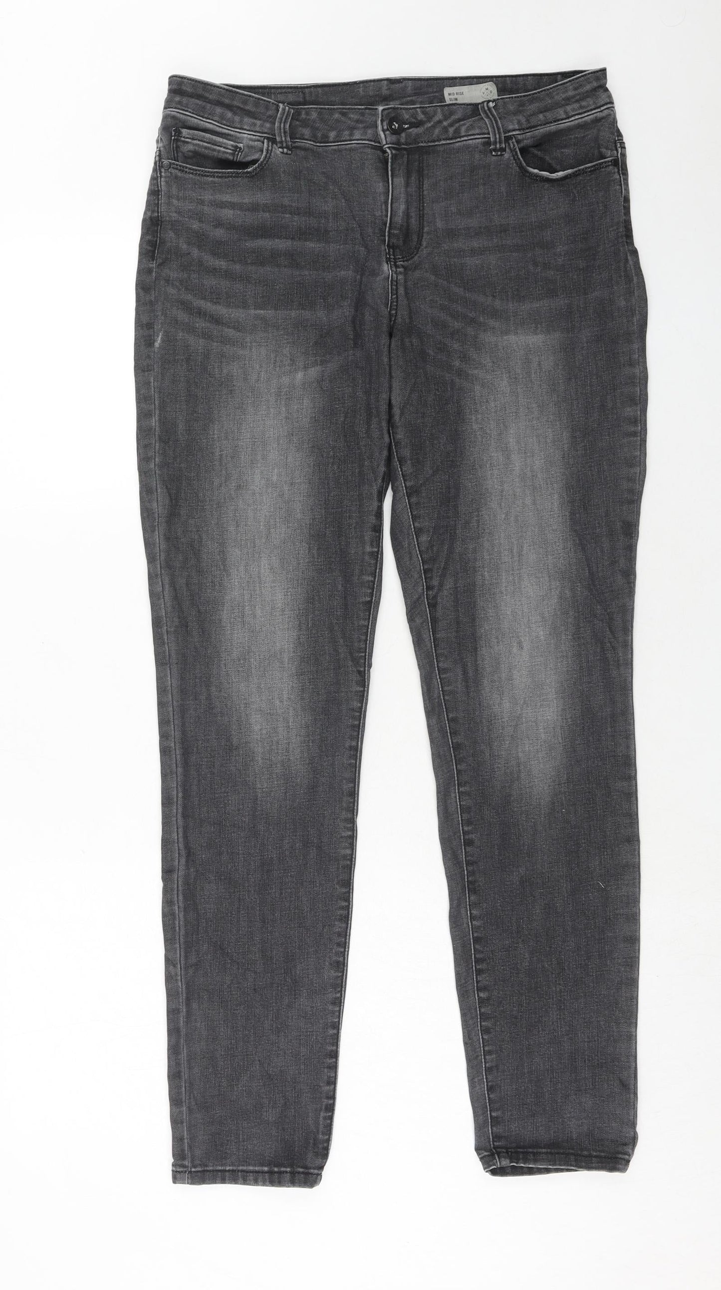 Womens UK Size 32 in VERO MODA Slim Fit Skinny Grey Jeans