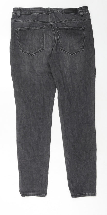 Womens UK Size 32 in VERO MODA Slim Fit Skinny Grey Jeans