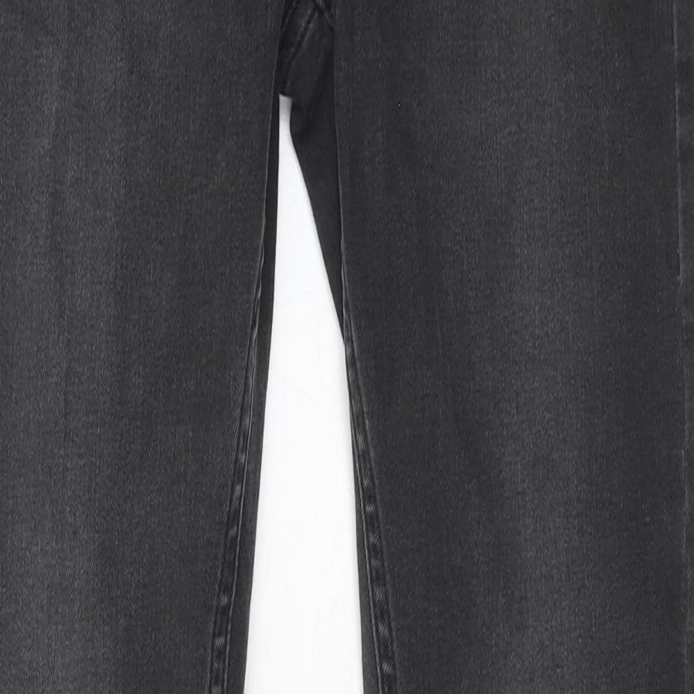Mens UK Size 30 in Topman Regular Fit Skinny Black Jeans