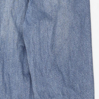 BDG Womens Blue Cotton Straight Jeans Size 28 in L32 in Regular Zip