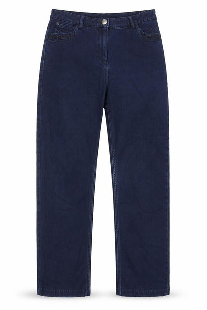 Womens UK Size 32 in Marks and Spencer Regular Fit Straight Blue Jeans