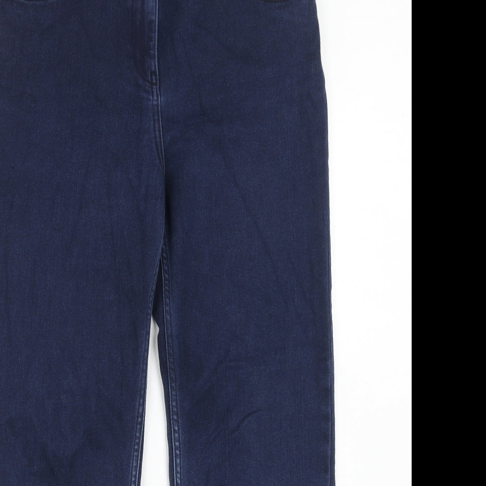Womens UK Size 32 in Marks and Spencer Regular Fit Straight Blue Jeans