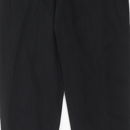 Hera Womens Black Cotton Skinny Jeans Size 28 in Regular Zip