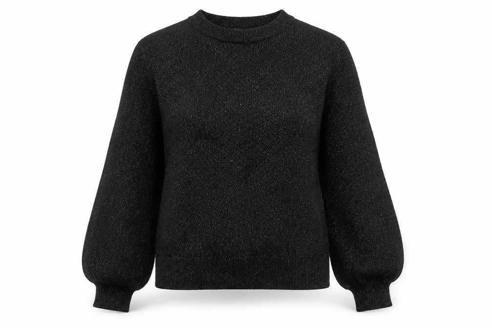 Womens UK Size S Marks and Spencer Black Pullover Jumper