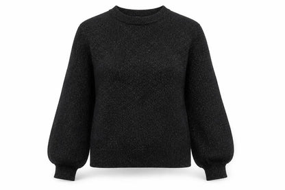 Womens UK Size S Marks and Spencer Black Pullover Jumper
