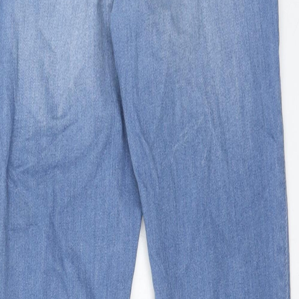 Hollister Womens Blue Cotton Jegging Jeans Size 28 in Regular Zip