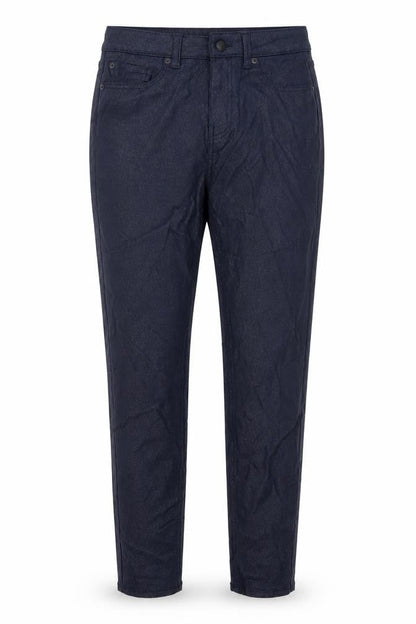 Womens UK Size 12 Marks and Spencer Regular Fit  Blue Trousers
