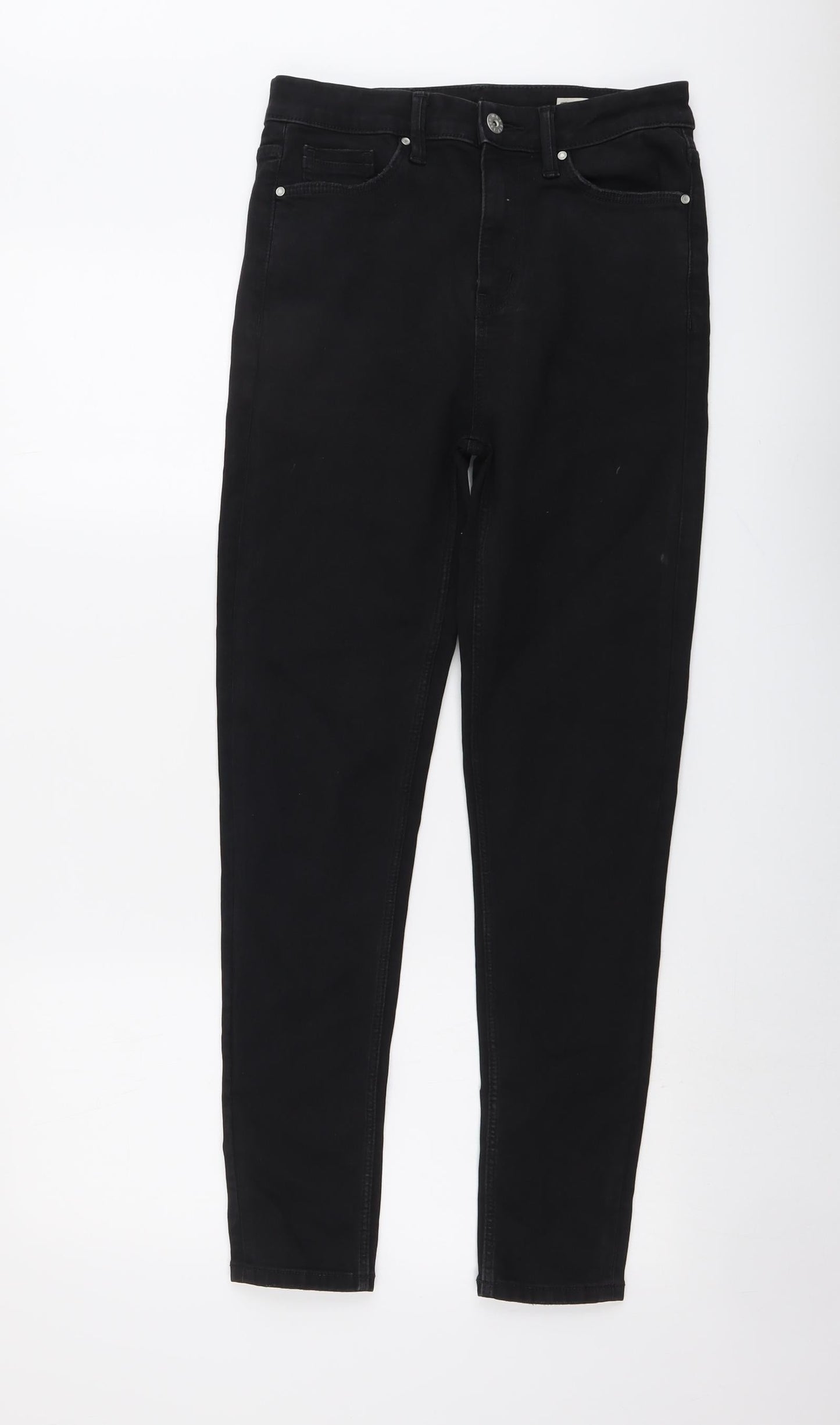 Womens UK Size 10 Marks and Spencer Regular Fit Skinny Black Jeans