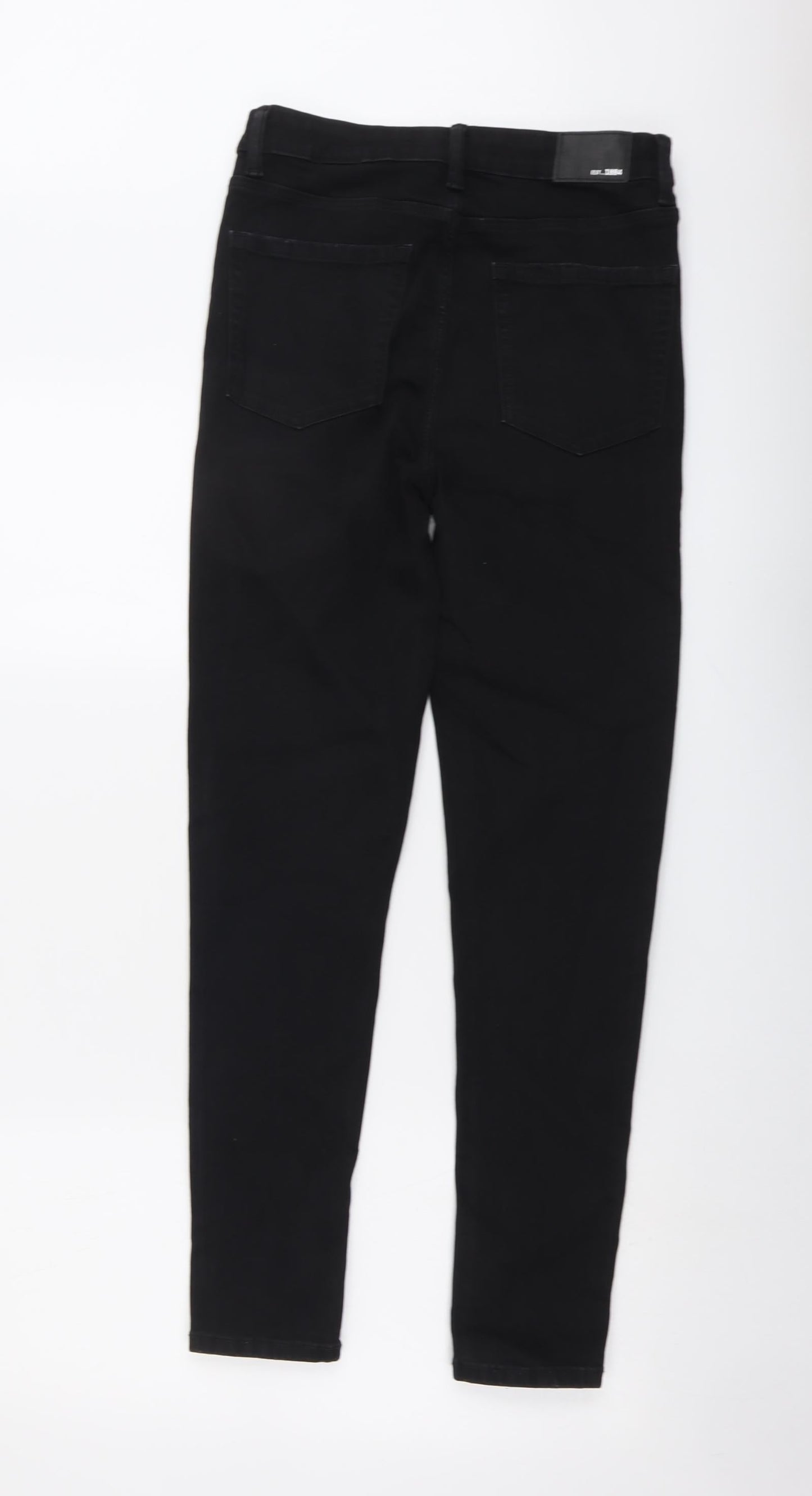 Womens UK Size 10 Marks and Spencer Regular Fit Skinny Black Jeans