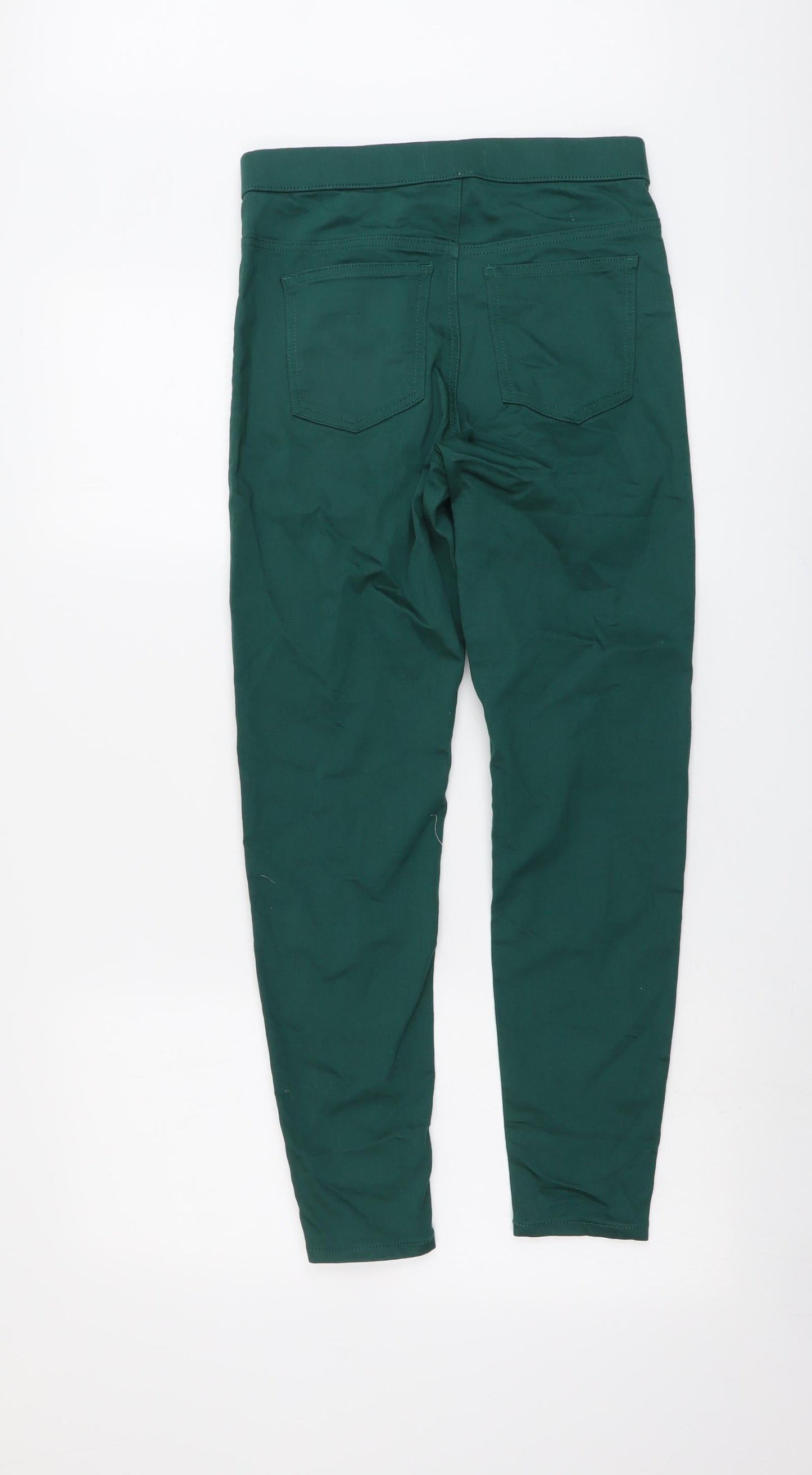 Womens UK Size 8 Marks and Spencer Regular Fit Jegging Green Jeans