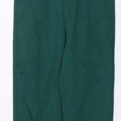 Womens UK Size 8 Marks and Spencer Regular Fit Skinny Green Jeans