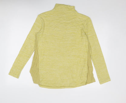 Womens UK Size 10 NEXT Yellow Pullover Jumper