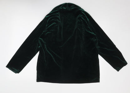 Womens UK Size XS Monki Green Jacket