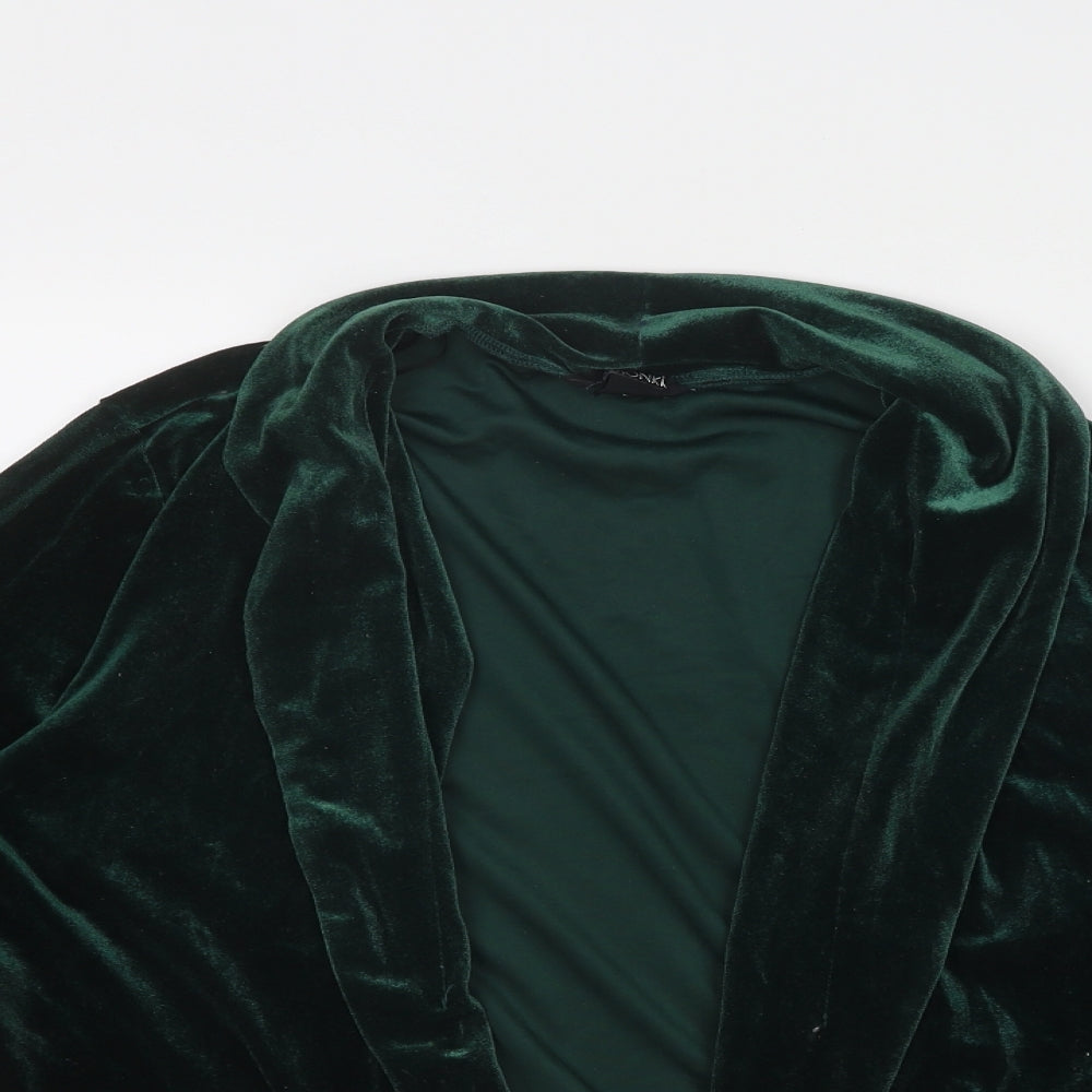 Womens UK Size XS Monki Green Jacket