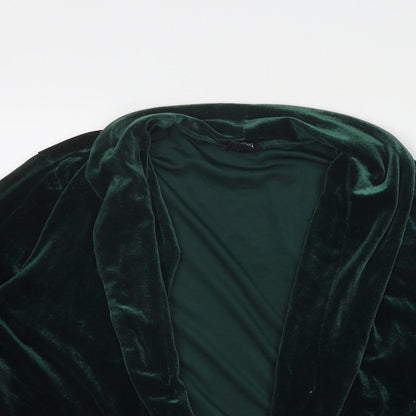 Womens UK Size XS Monki Green Jacket