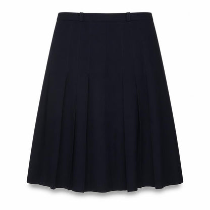 Brendella Womens Blue Polyester Swing Skirt Size 30 in Zip