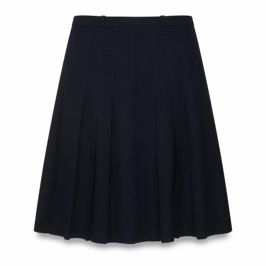 Brendella Womens Blue Polyester Swing Skirt Size 30 in Zip