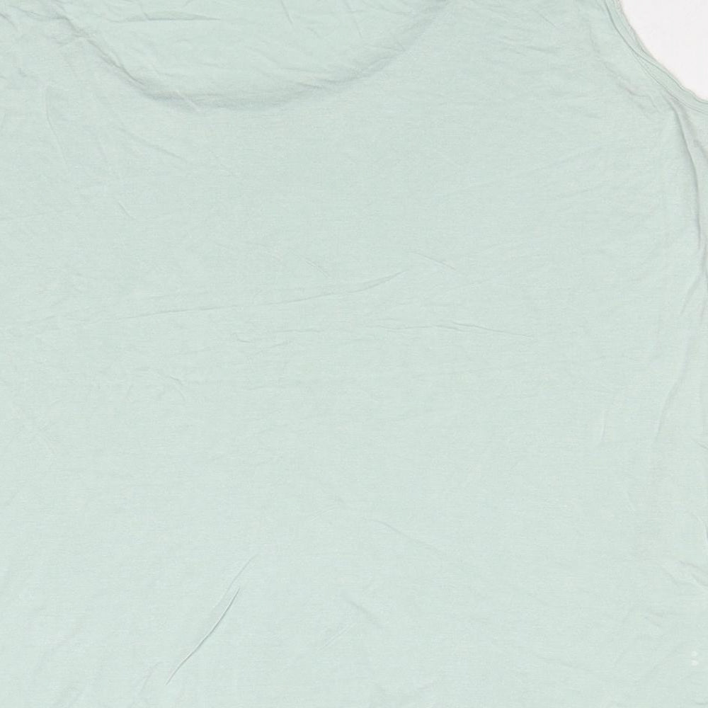 Womens UK Size 16 Monsoon Green Basic Tank