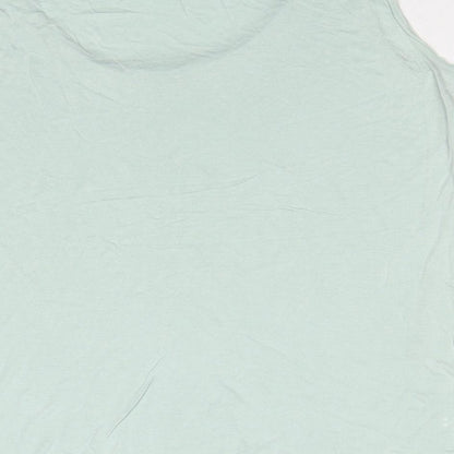 Womens UK Size 16 Monsoon Green Basic Tank