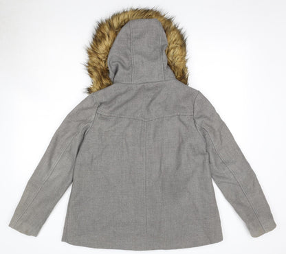 Womens UK Size S Zara Grey Jacket