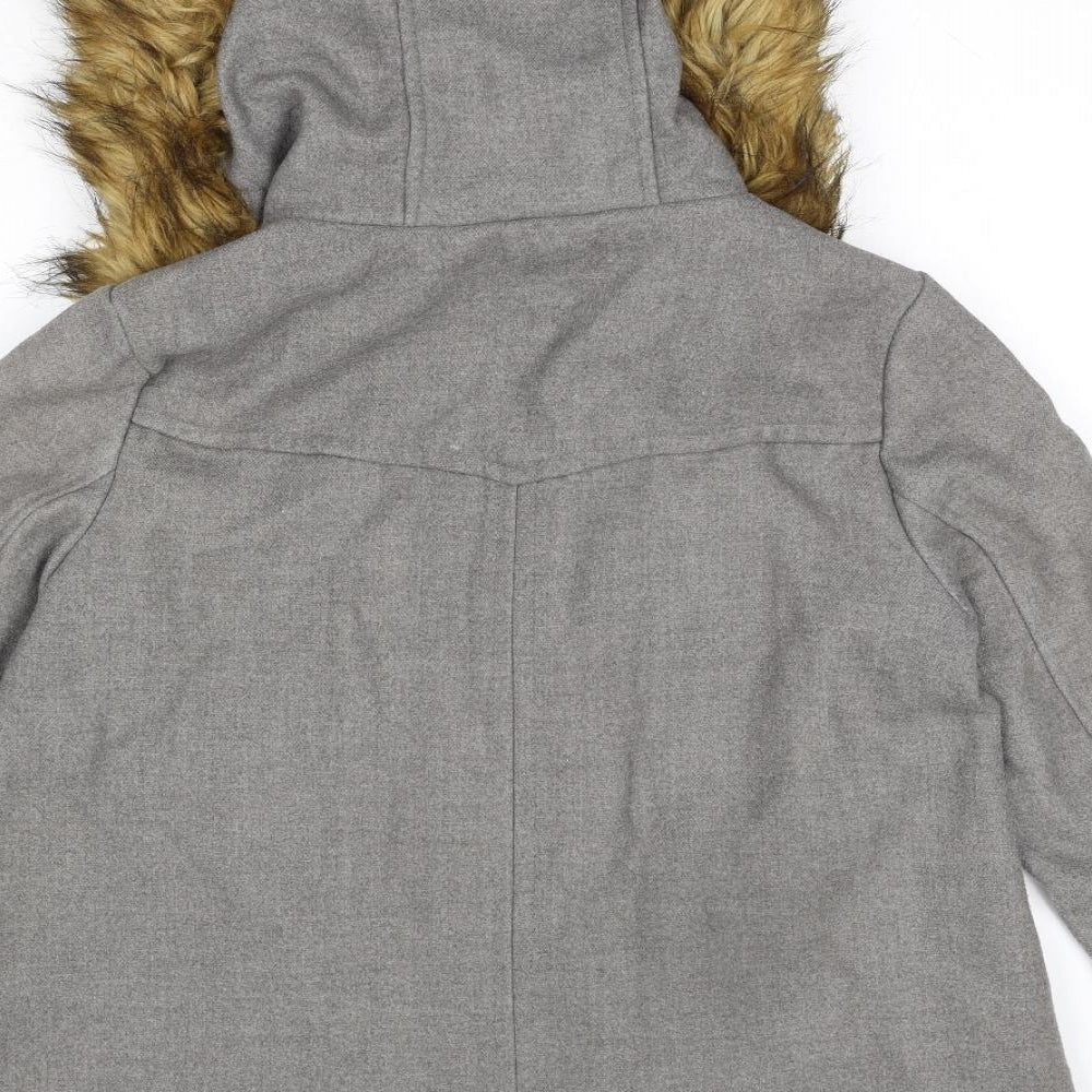 Womens UK Size S Zara Grey Jacket