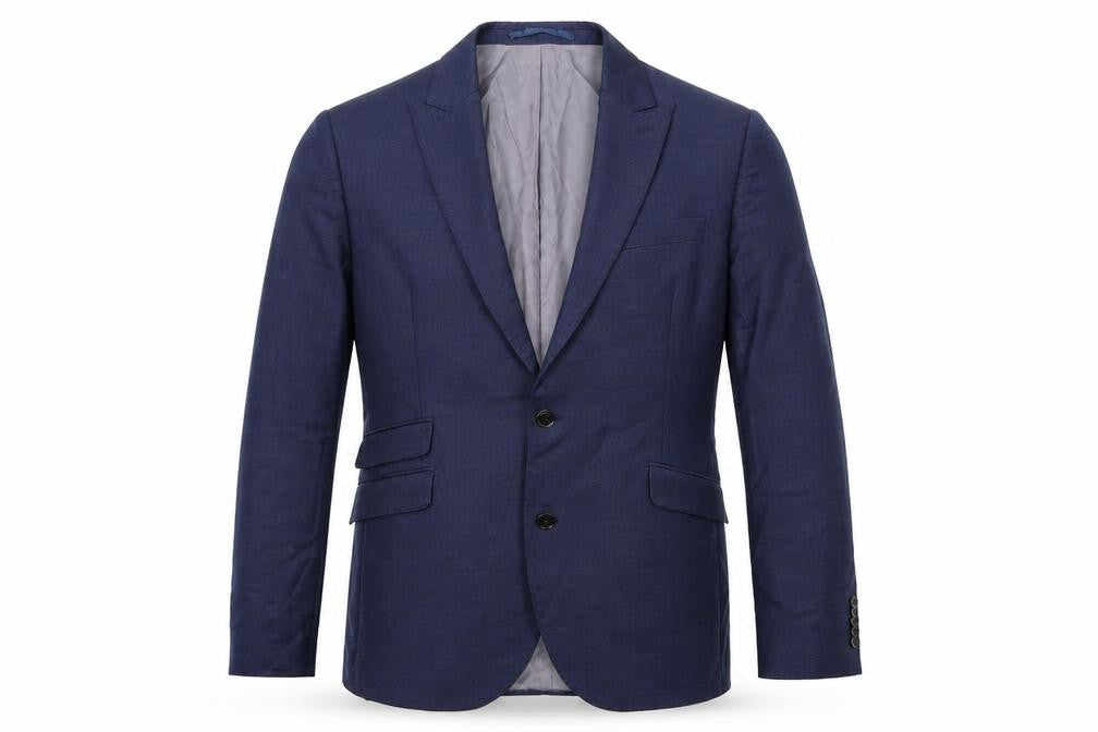Mens UK Size 40 John Lewis Regular Blue Suit Jacket