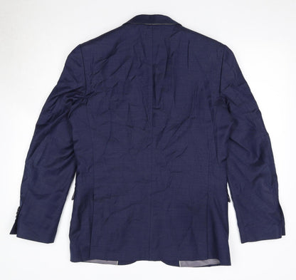 Mens UK Size 40 John Lewis Regular Blue Suit Jacket