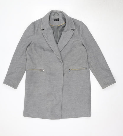 Womens UK Size 12 Topshop Grey Jacket