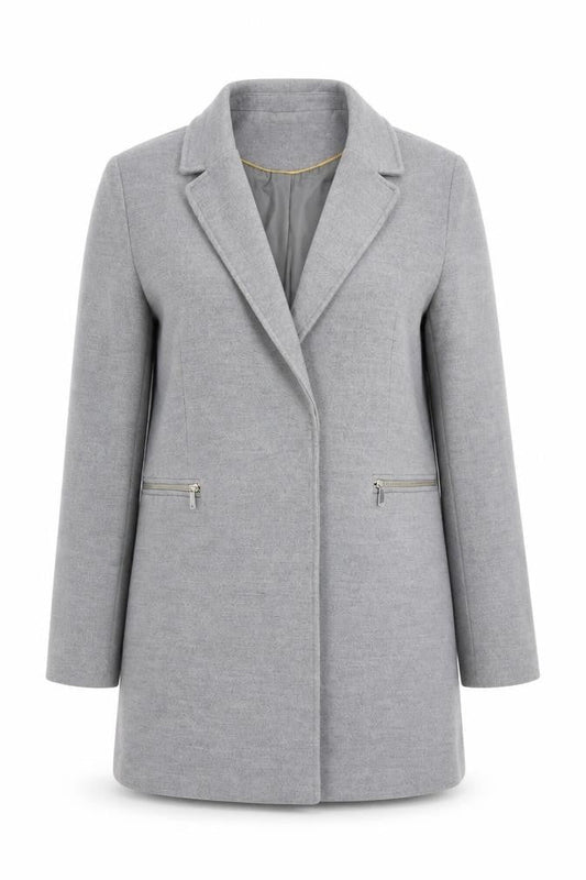 Womens UK Size 12 Topshop Grey Jacket