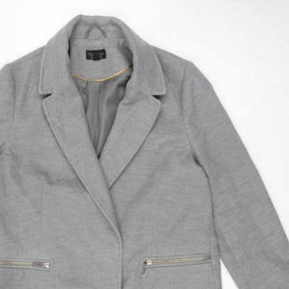 Womens UK Size 12 Topshop Grey Jacket