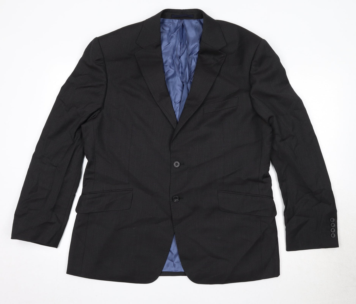 Mens UK Size 42 Marks and Spencer Regular Black Suit Jacket