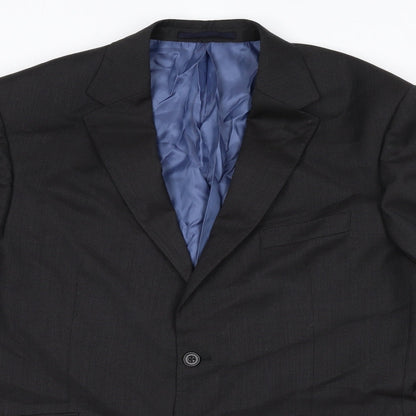 Mens UK Size 42 Marks and Spencer Regular Black Suit Jacket