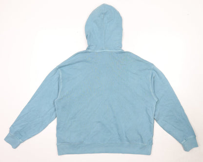 Womens UK Size M Marks and Spencer Blue Pullover Hoodie