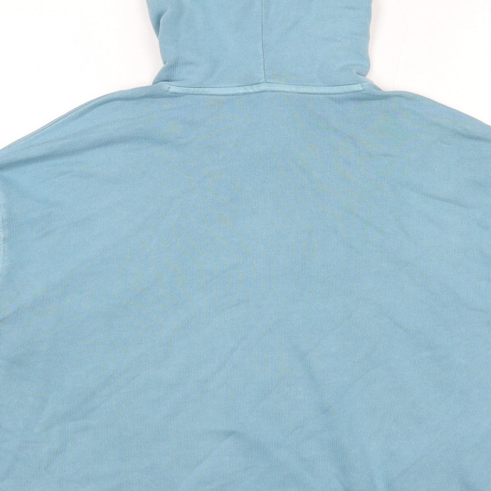 Womens UK Size M Marks and Spencer Blue Pullover Hoodie