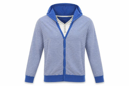 Mens UK Size L Blue Inc Blue Cardigan Jumper