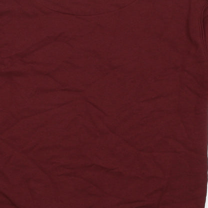 Marks and Spencer Boys Red Cotton Pullover Sweatshirt Size 11-12 Years - Citizen Of Somewhere