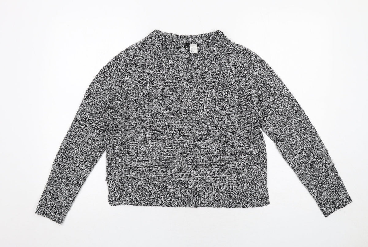 Womens UK Size S H&M Grey Pullover Jumper
