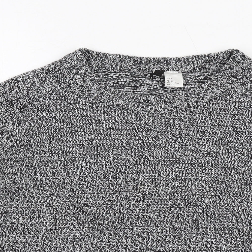 Womens UK Size S H&M Grey Pullover Jumper