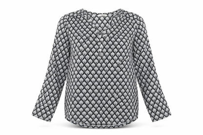 Womens UK Size S H&M Grey Basic Blouse
