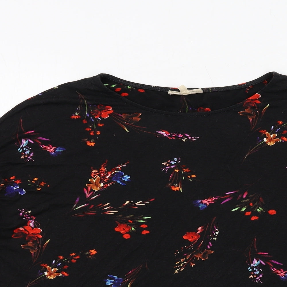 Womens UK Size 12 Phase Eight Black Basic Blouse