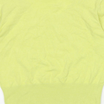 Womens UK Size 10 Roman Yellow Pullover Jumper