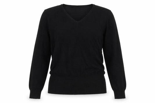 Womens UK Size 12 Nightingales Black Pullover Jumper